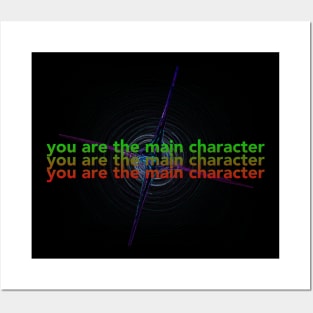 you are the main hero Posters and Art